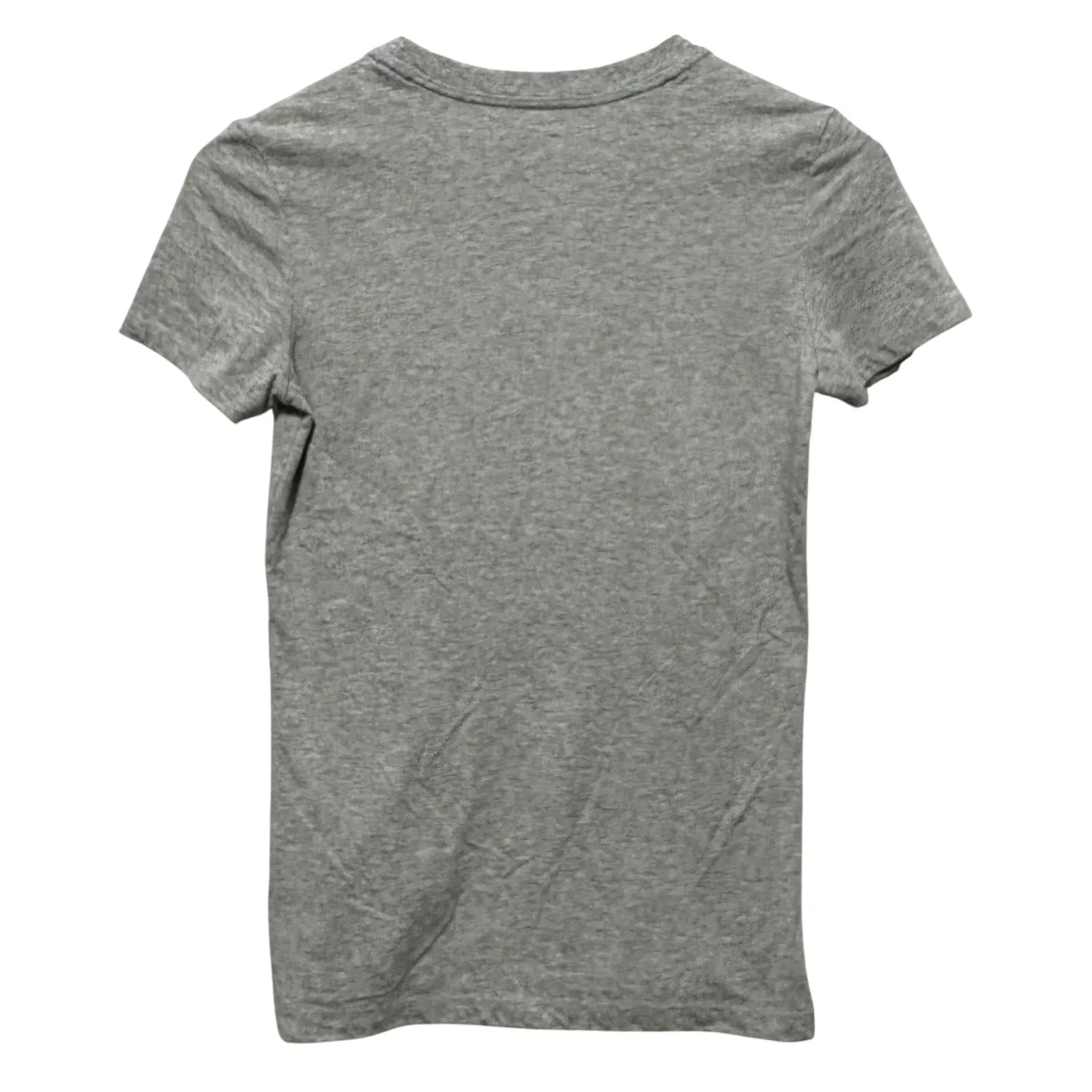 Y2K Aeropostale Women Fitted Graphic Tee S Gray Tennis Crest East Coast Academia - Image 2