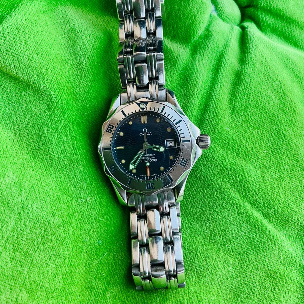 OMEGA SEAMASTER💖BEAUTIFUL 🔥 Silver - Image 8