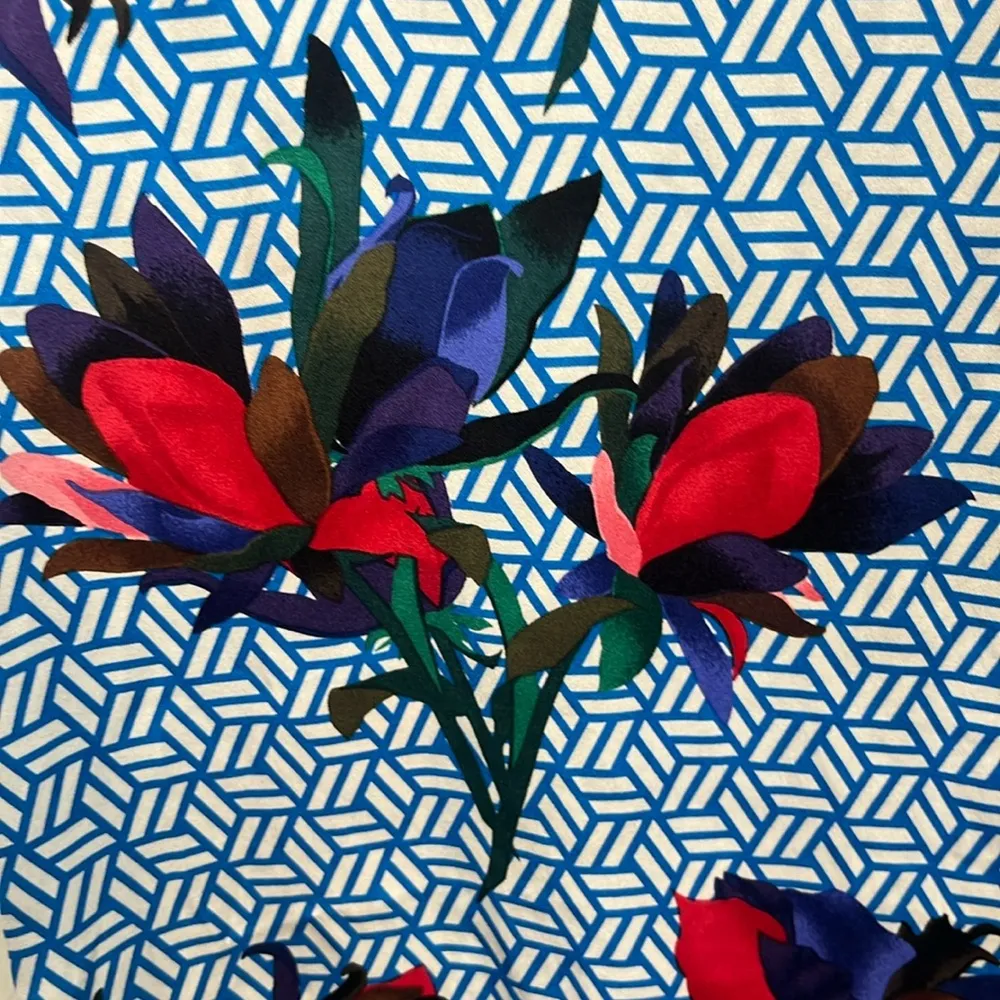 Equipment women’s size XS floral silk midi dress - Image 6