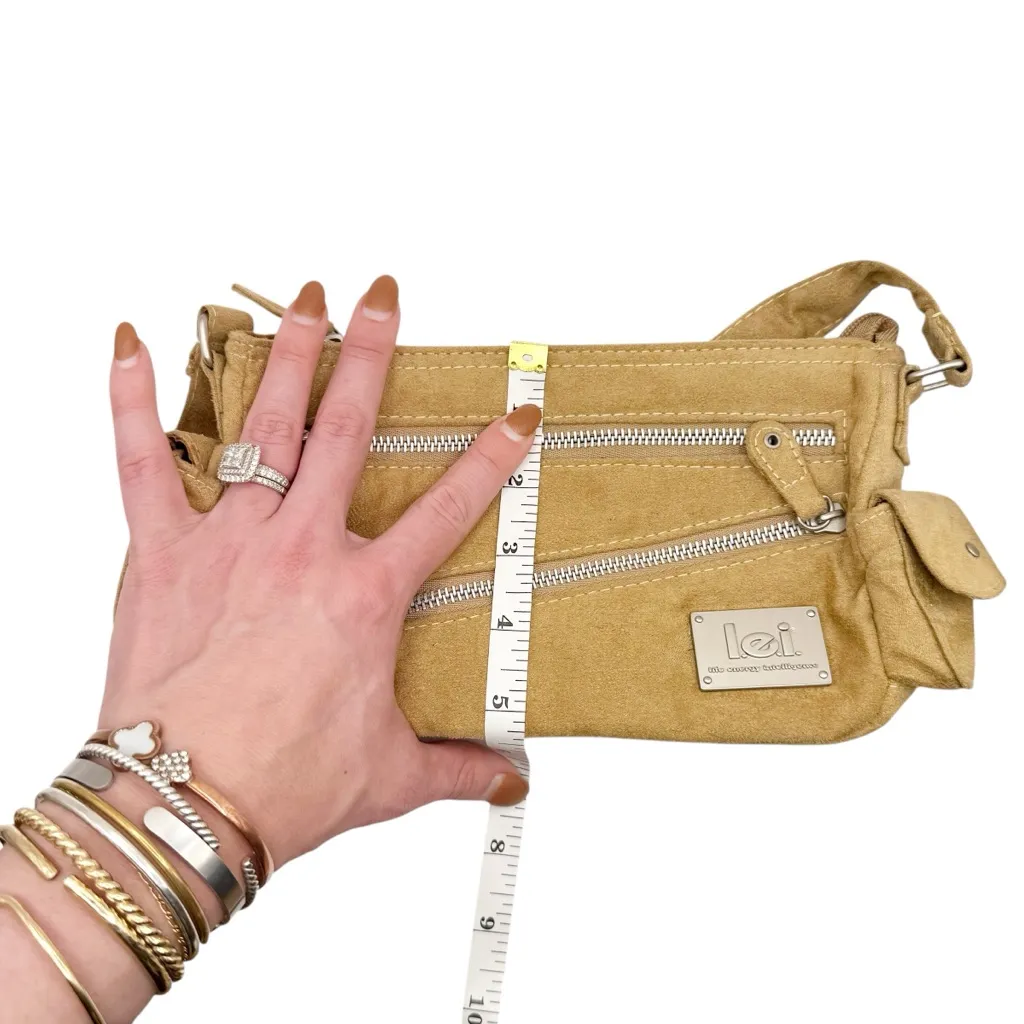 L.E.I. Vintage Y2K Small Shoulder Bag‎ Tan - Image 10