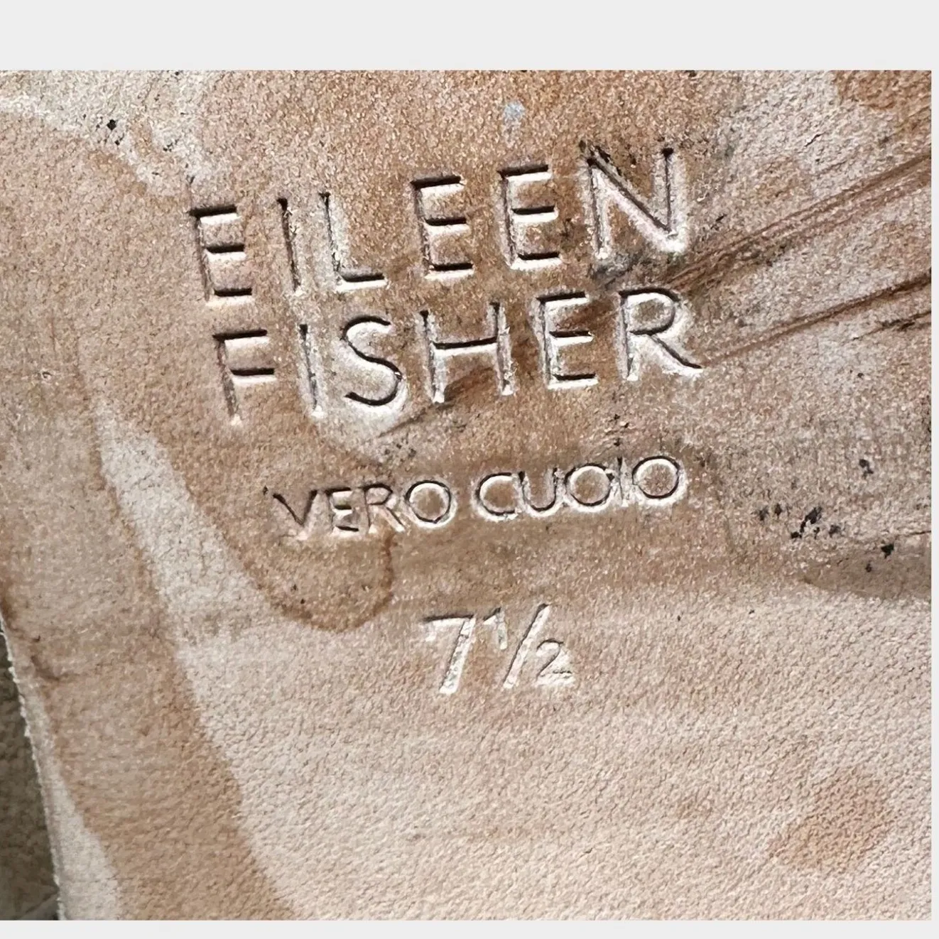 Eileen Fisher Vero Cucio Ankle Boots Sz 7.5 Strappy Peep Toe Western Cowgirl‎ - Image 6