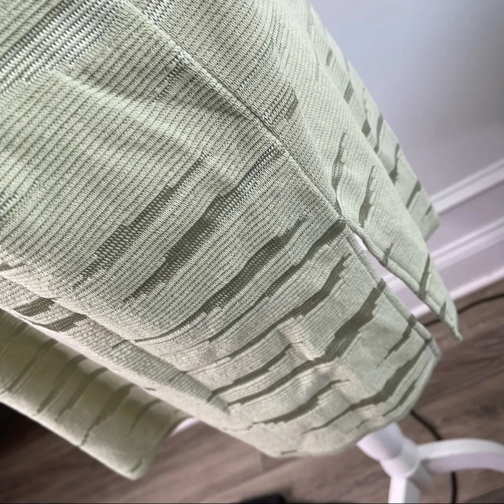 Vintage Lucia made in germany textured green wool sweater size‎ 14 dead stock - Image 3