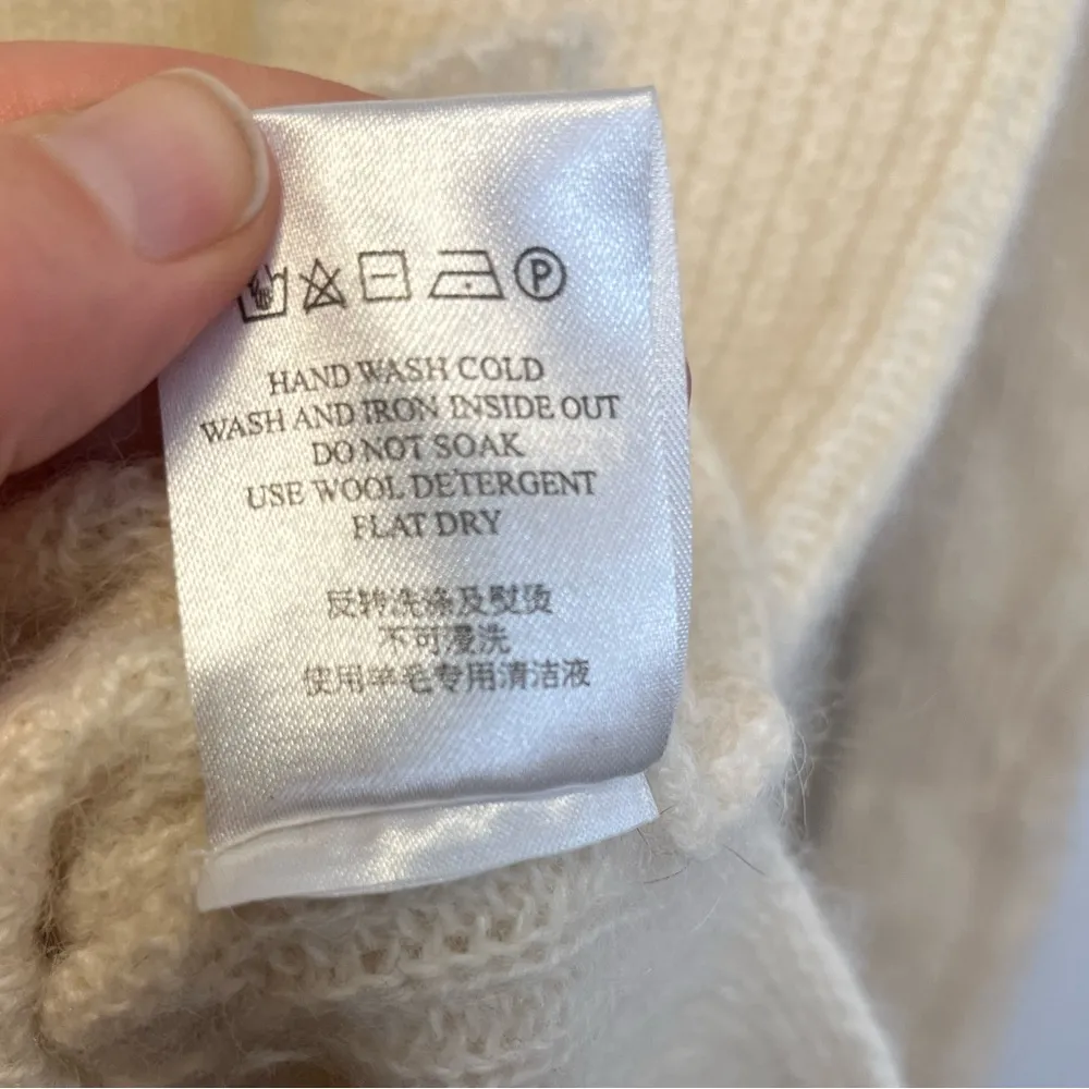 Designers Remix Charlotte Eskildsen Oversized Cowl Neck Alpaca Blend Sweater - Image 8