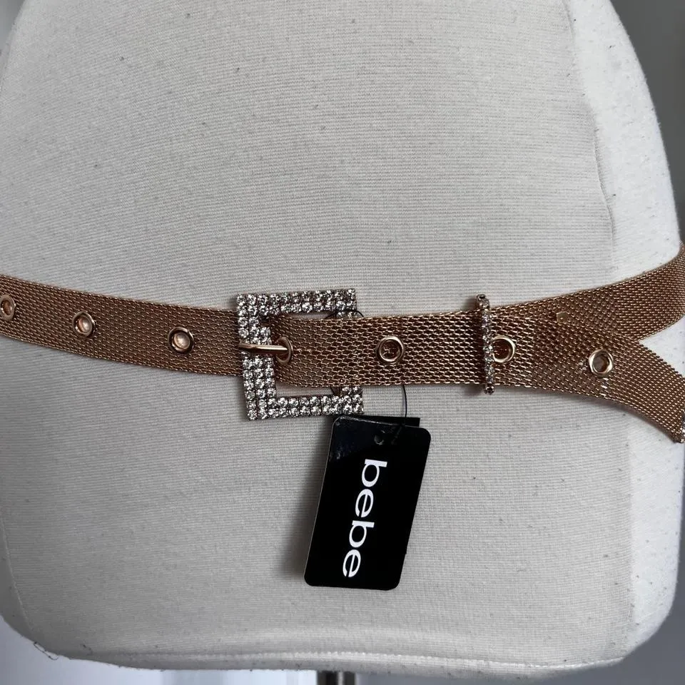 GOLD AND SILVER BEBE CHAIN BELT‎ SET - Image 2