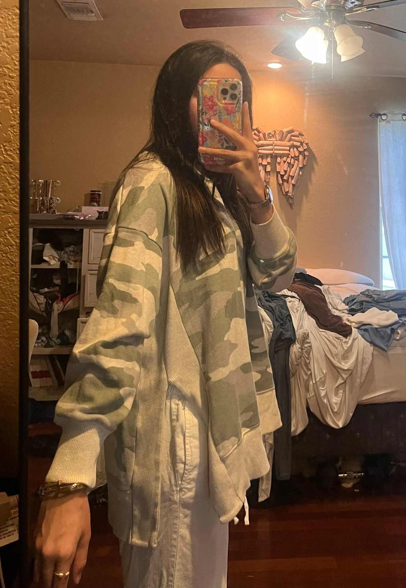 Oversized Camo Sweatshirt - Image 2