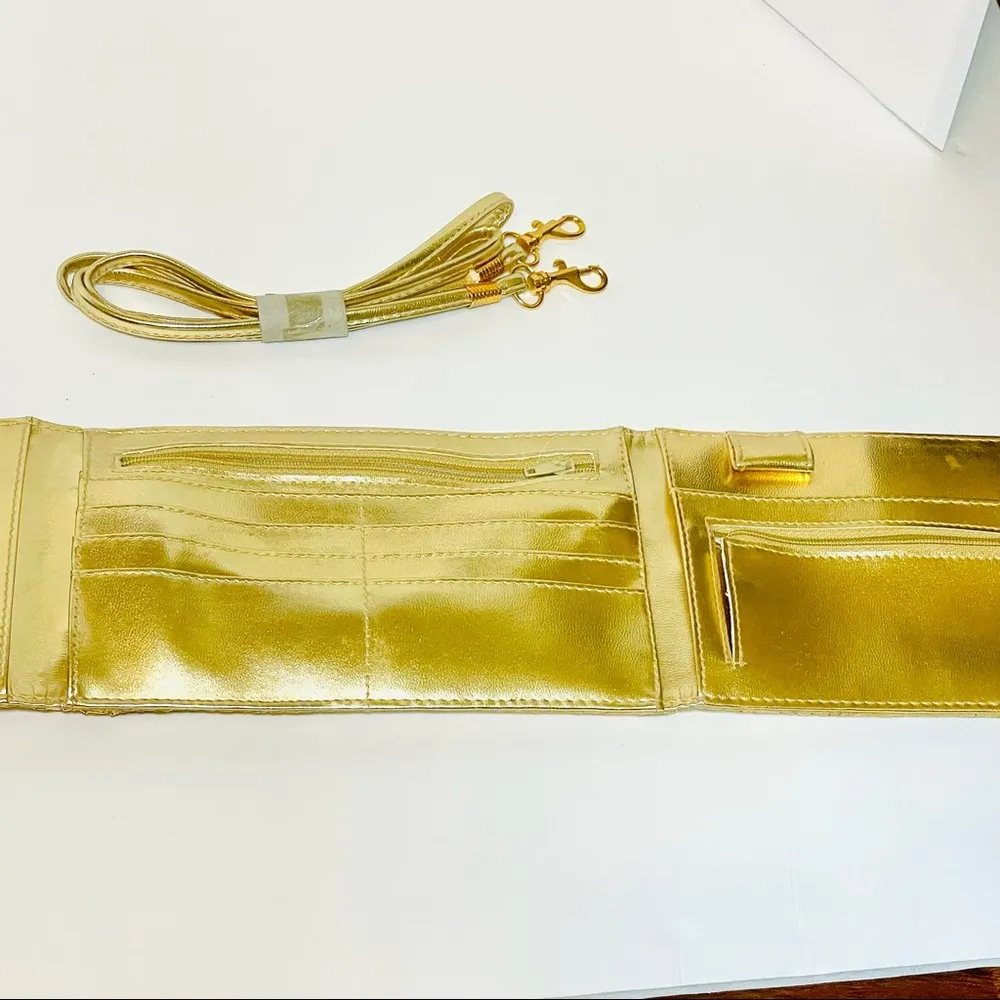 Gold Sequins 1970’s / 90’s Retro Purse Wallet NWOT - Image 10