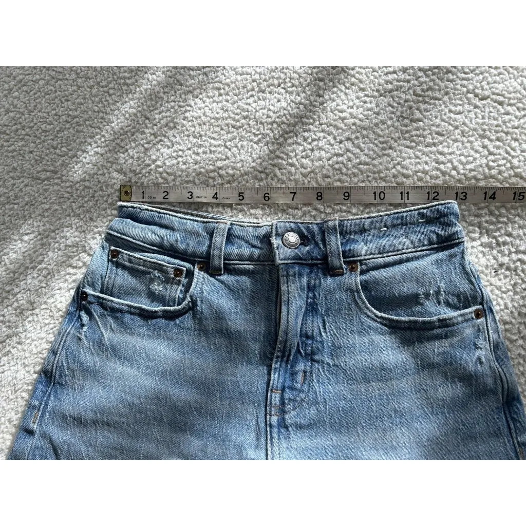 MADEWELL $148 The Curvy Perfect Vintage Wide-Leg Jeans Harvey Wash Size 25P - Image 15
