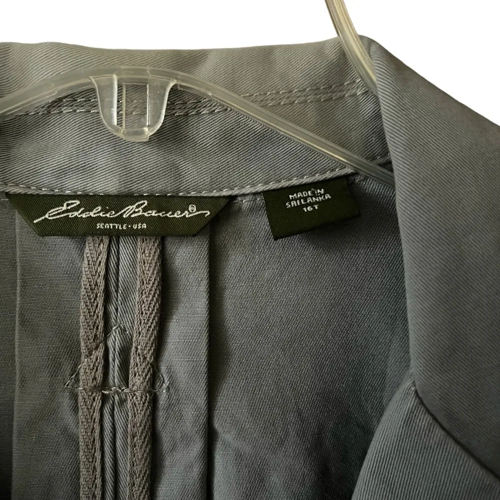 Gray Eddie Bauer Jacket and pant set. Size 16T and pants are 14 - Image 4