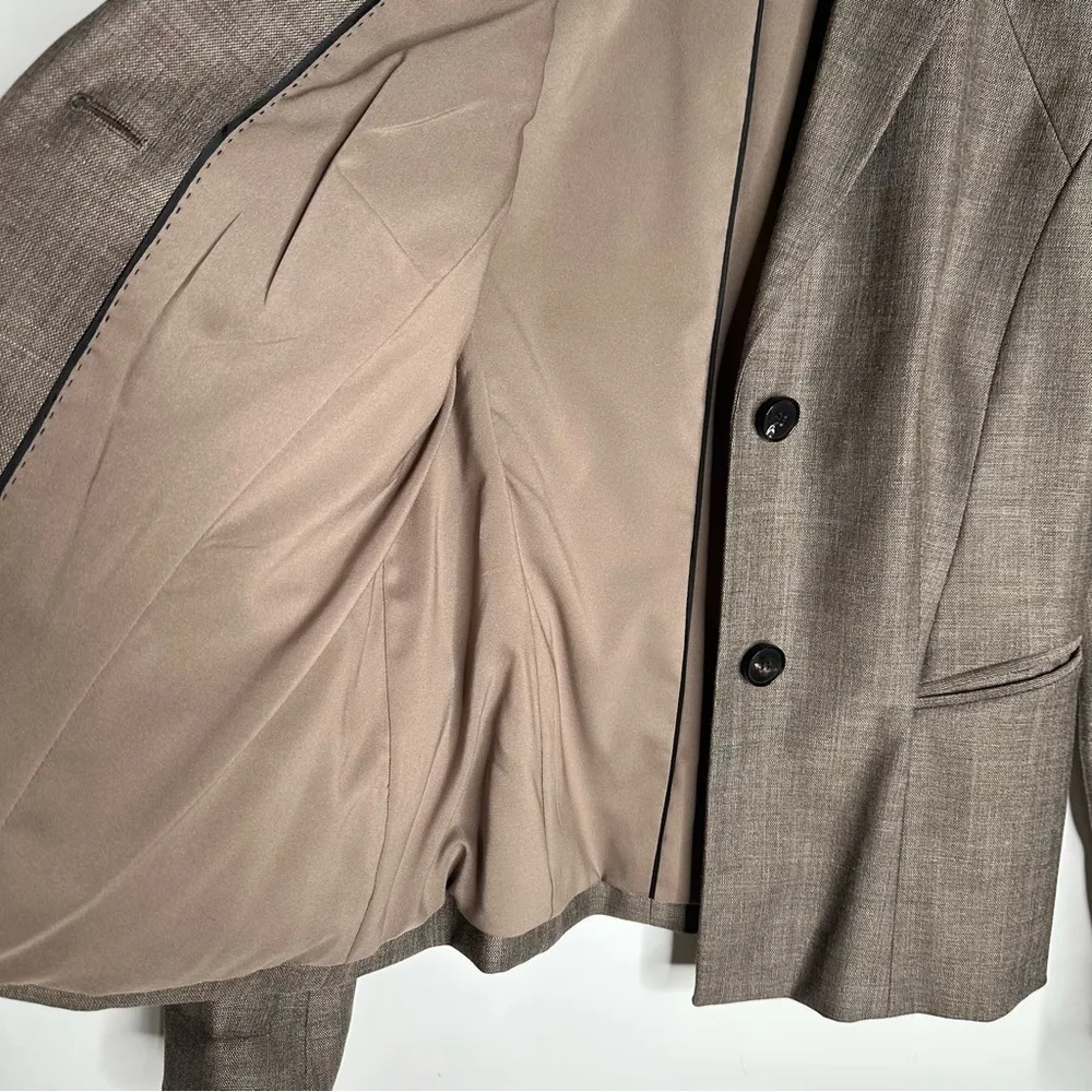 Lafayette 148 New York Wool Blend Two Button Blazer Size 4 - Image 7