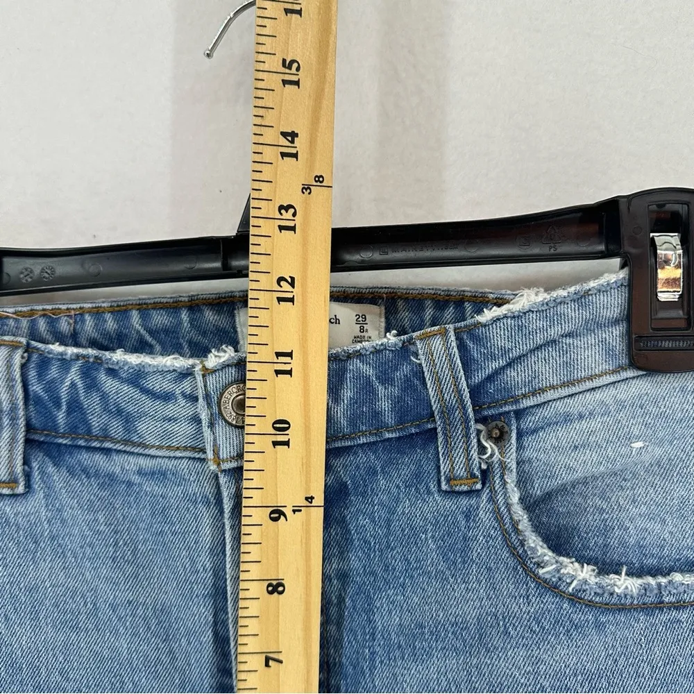 Abercrombie & Fitch The Skinny High Rise Curvy Love Light Wash Jeans 29/8 - Image 5