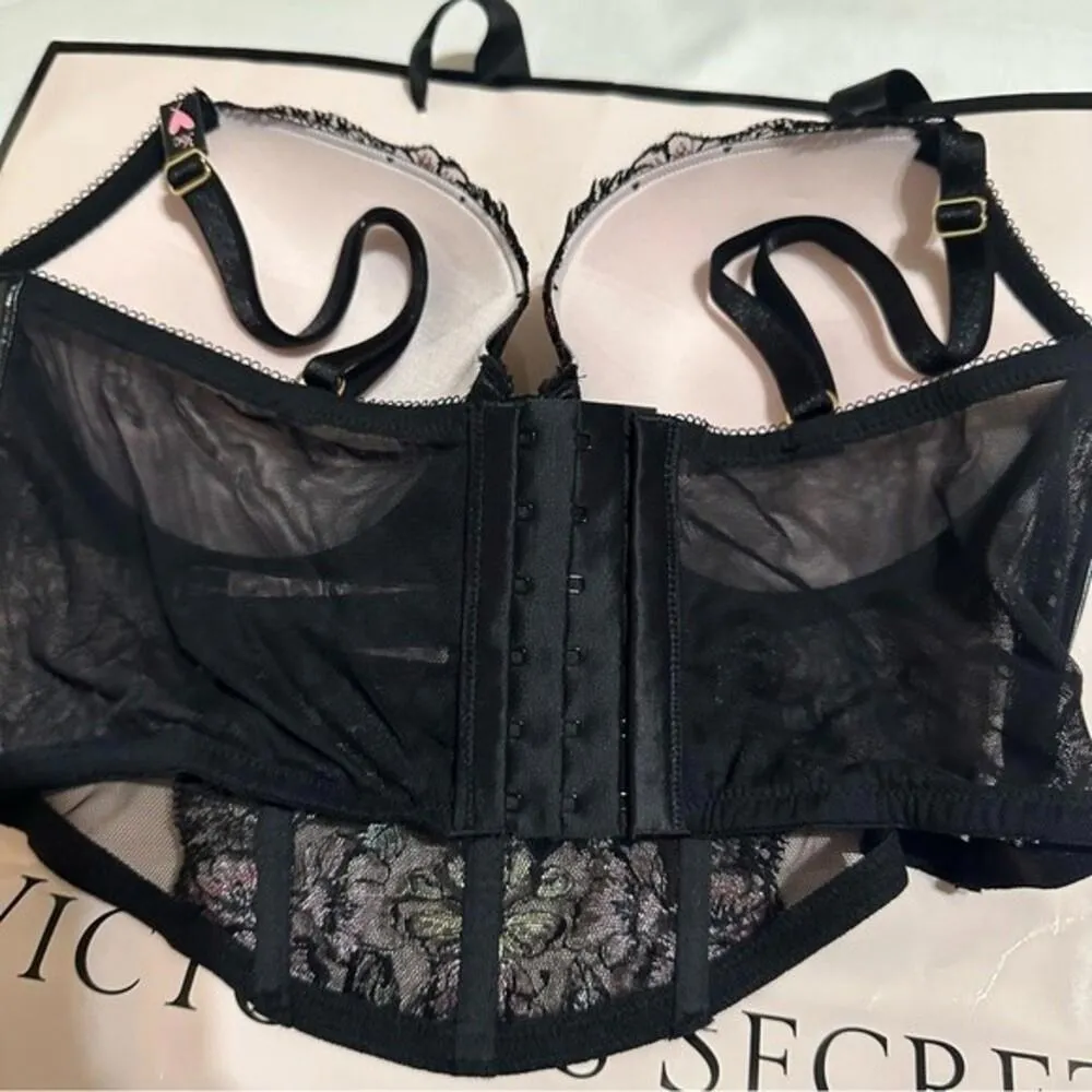 Victoria secret embroidered corset - Image 3