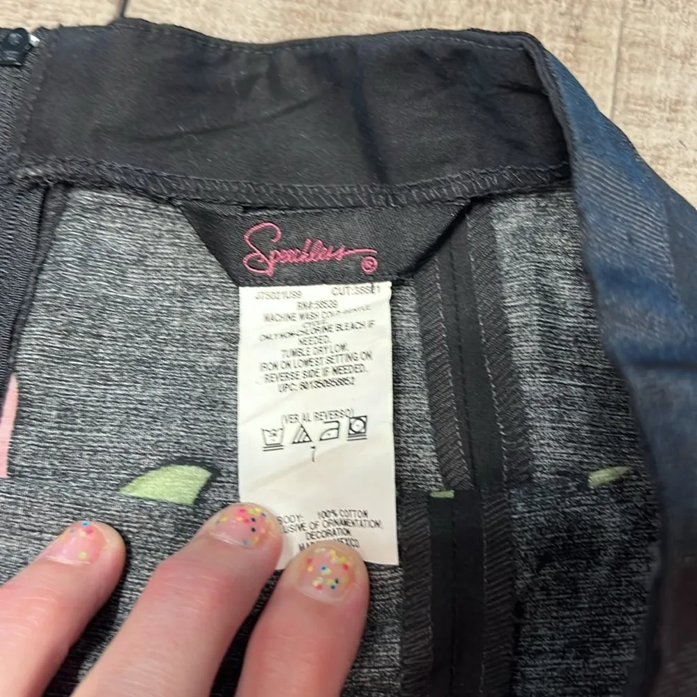 3/$25 Speechless juniors Floral Peonies skirt Print High Waisted - Image 4