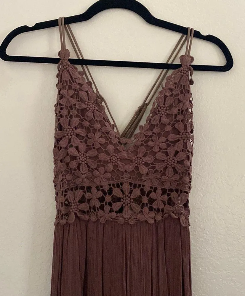 Brown Maxi Dress - Image 3