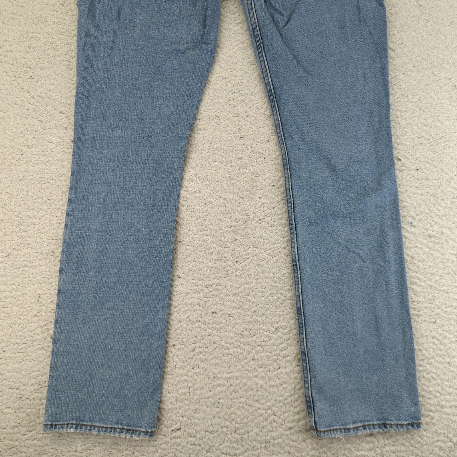 Abercrombie Fitch The 90s Slim Straight Ultra High Rise Curve Love Jeans Size 26 - Image 6