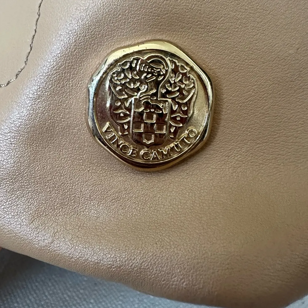 Vince Camuto  Lorin Drawstring Leather Bucket Bag - Image 5