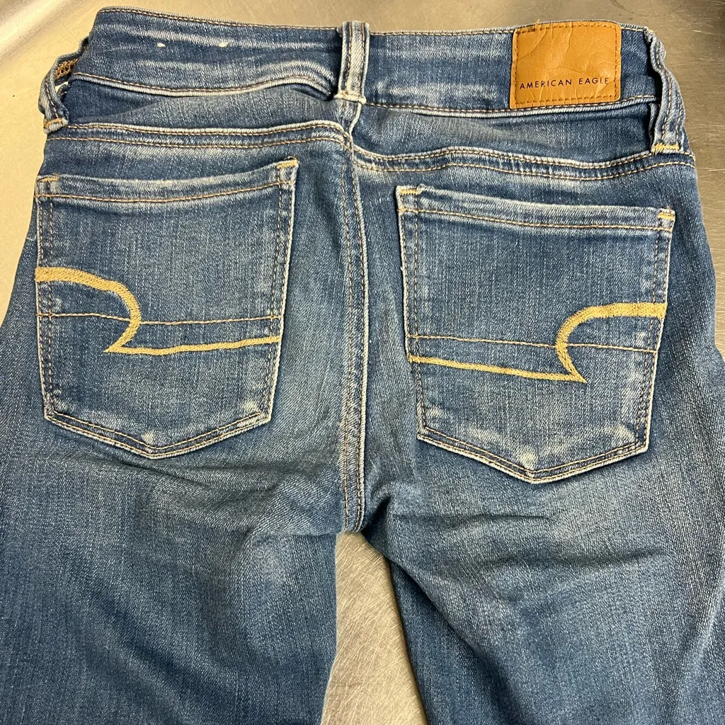 American Eagle Next Level Stretch Jeans - Size 00 - VGUC - Image 3
