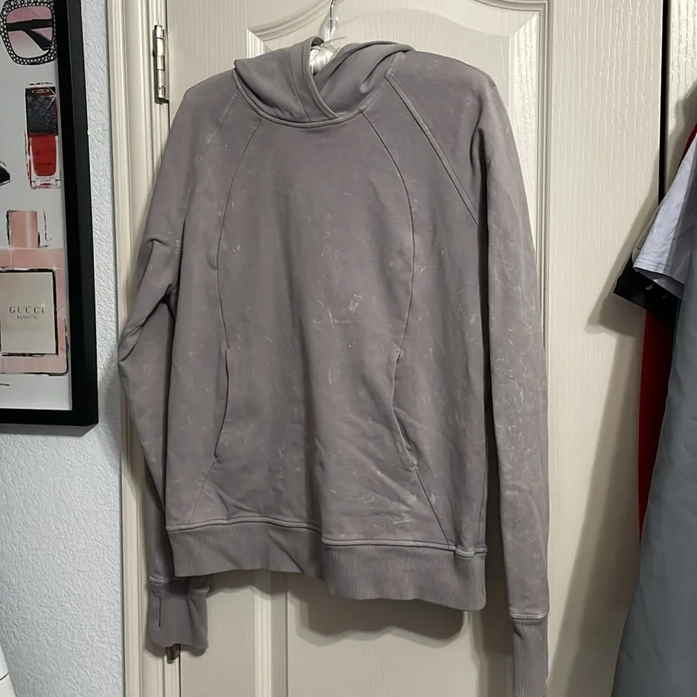 Lululemon Scuba Pullover Hoodie in Washed Dark Chrome - Image 3