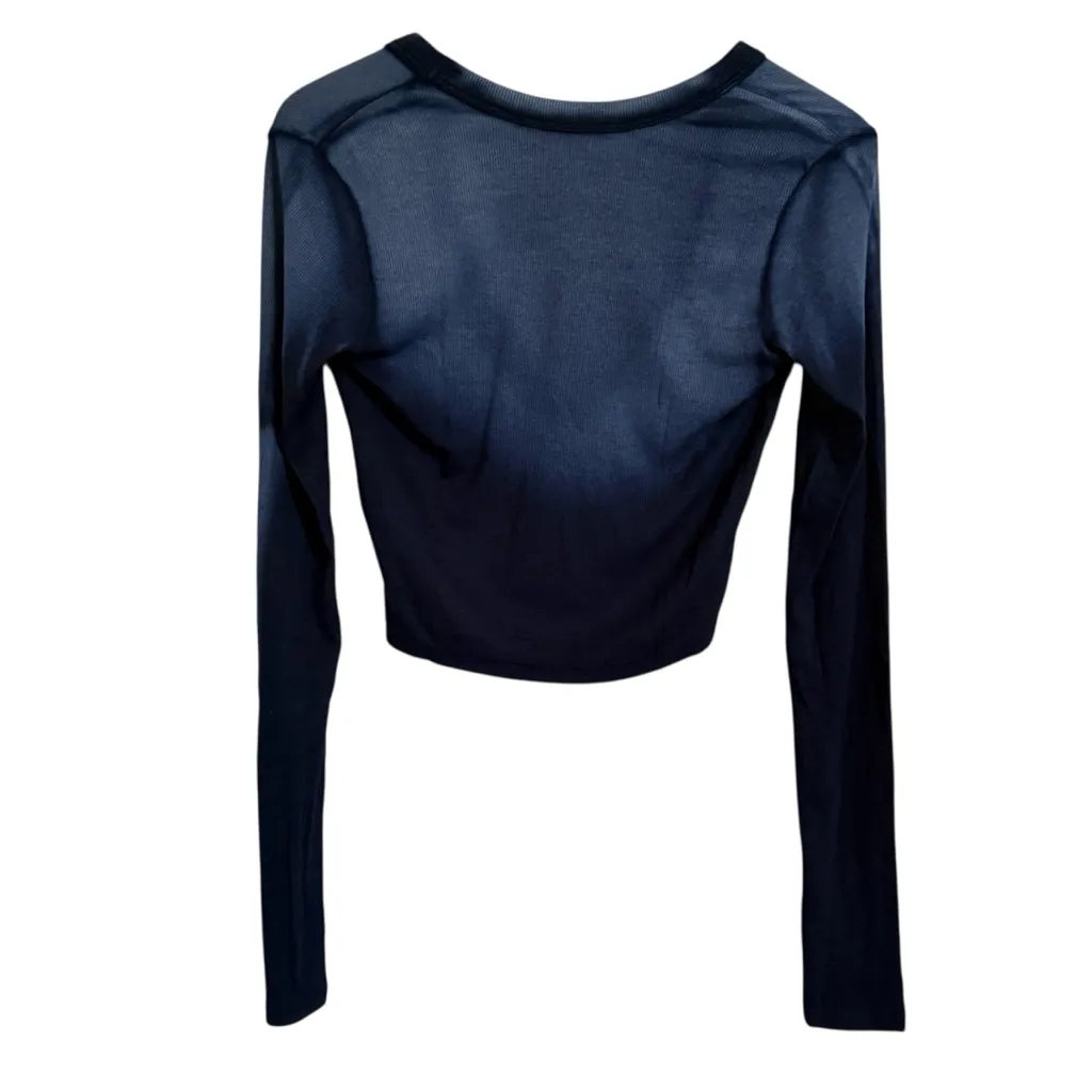 NWT Cotton Citizen Verona Crop U Neck Shirt Women’s Size Large - Image 6