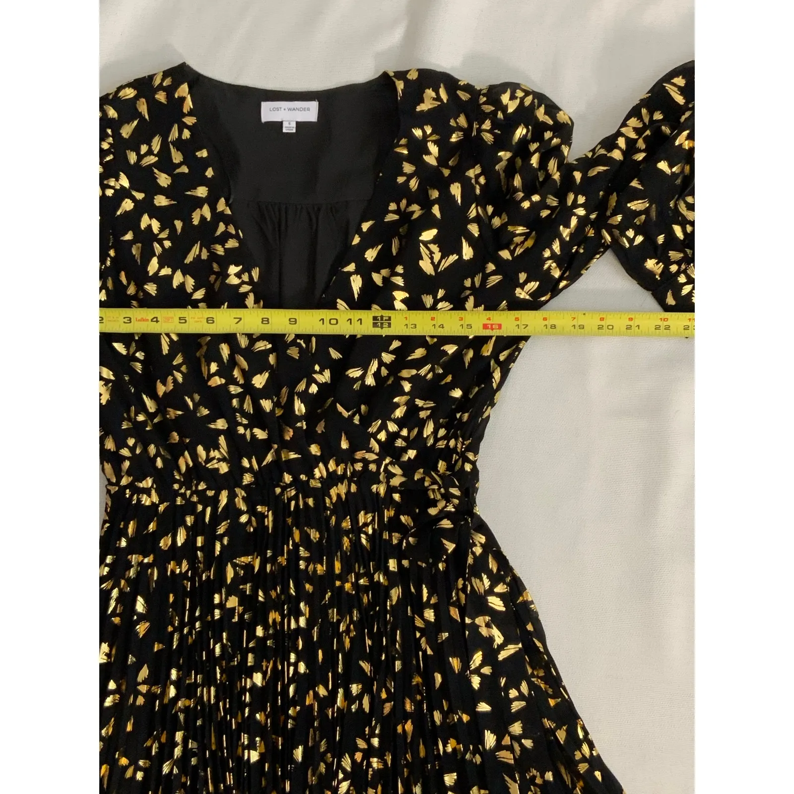 Lost +‎ Wander All Glitters Mini Dress Size small Black - Image 8