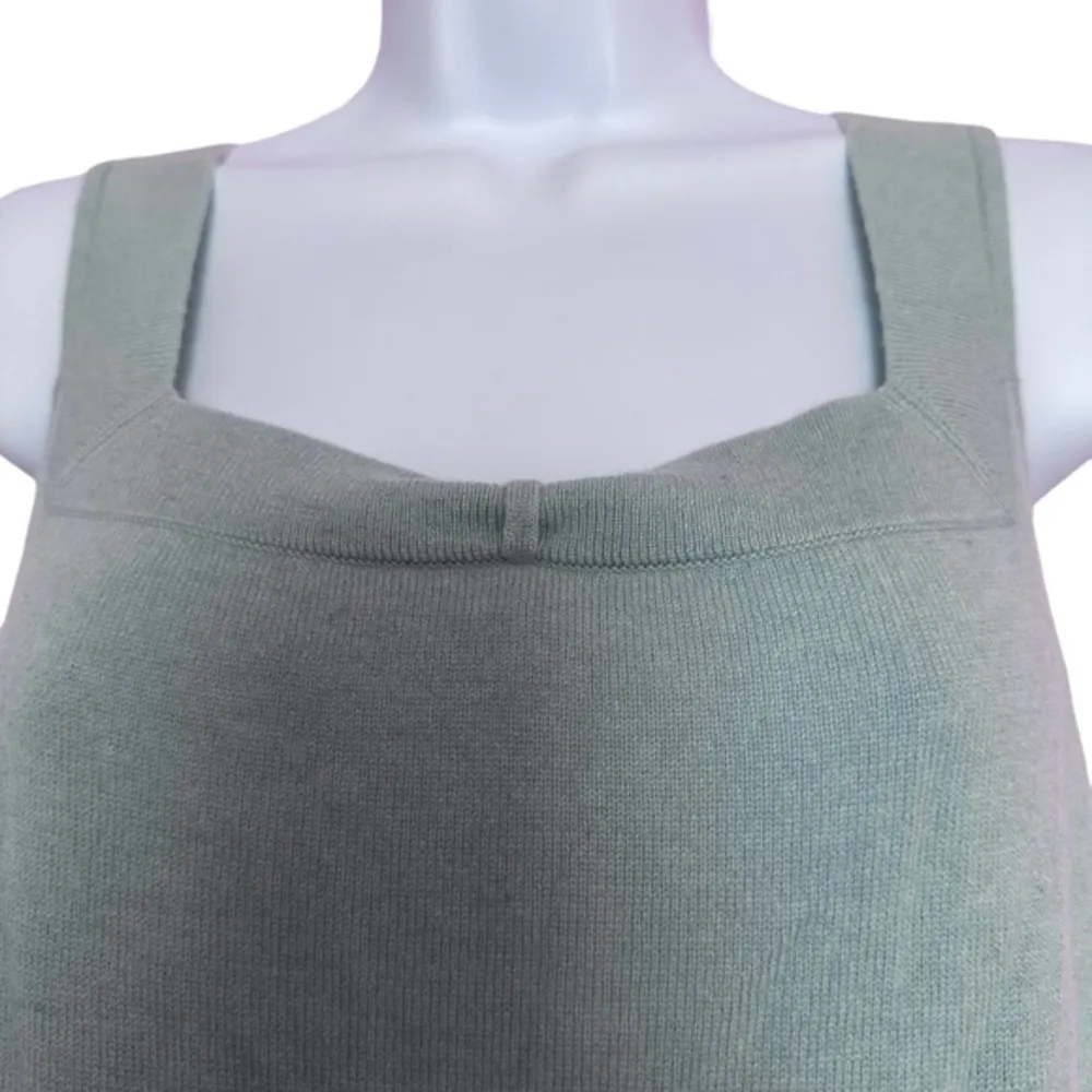 NWT Escada 100% Cashmere Knit Luxury pinch shell Tank‎ Top Sweater size 38 M Size M - Image 5
