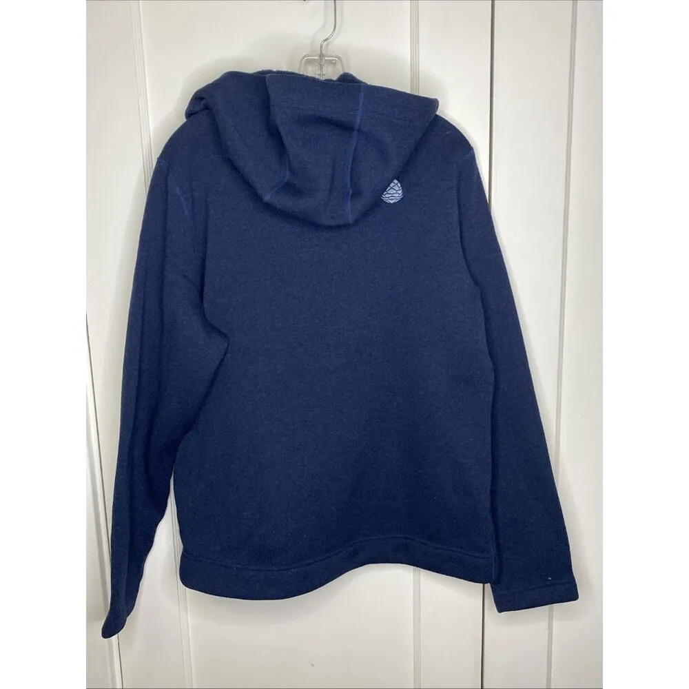 Stio Women’s Sweet water Fleece Full Zip Hoodie Mountain Shadow XL MSRP $159 Blue - Image 10