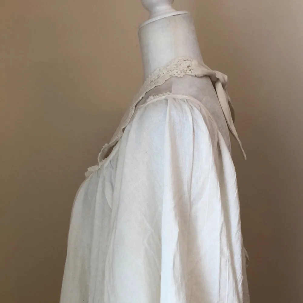 Free People Giving Us Sass Tunic Ivory - Image 7