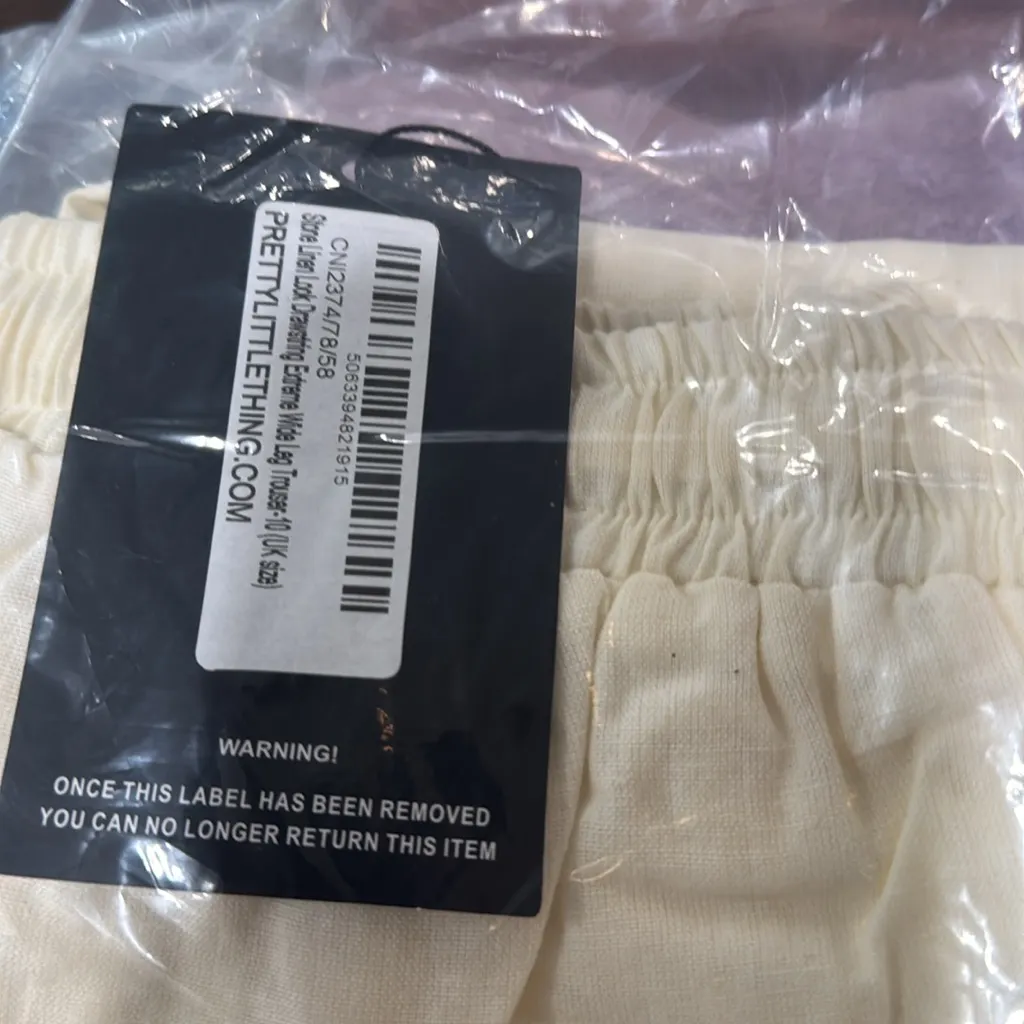 NWT Pretty Little Thing linen pant - Image 5