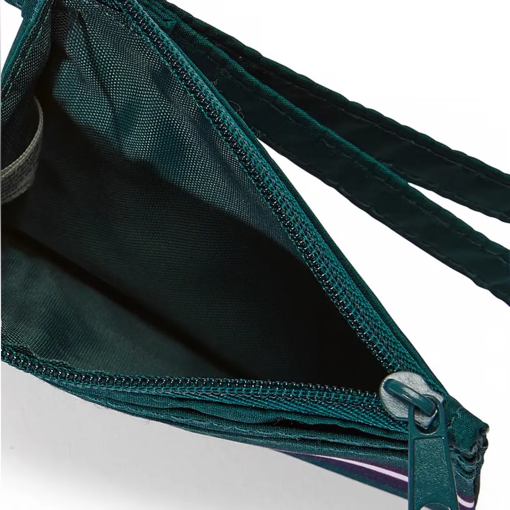 🖤💚Victoria’s Secret PINK Cardholder Zip Wristlet Strap Keychain / Black Ivy - Image 6