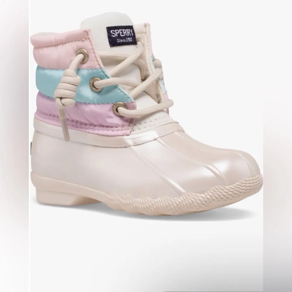 SPERRY TOP-SIDER® Saltwater‎ Water Resistant Boots Size 4 M - Image 2