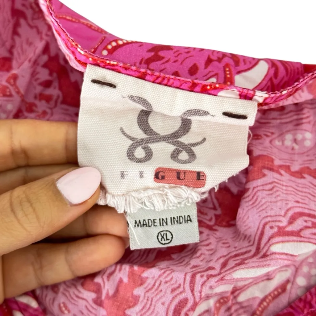 Figue Indira Pink Dress Size XL - Image 6