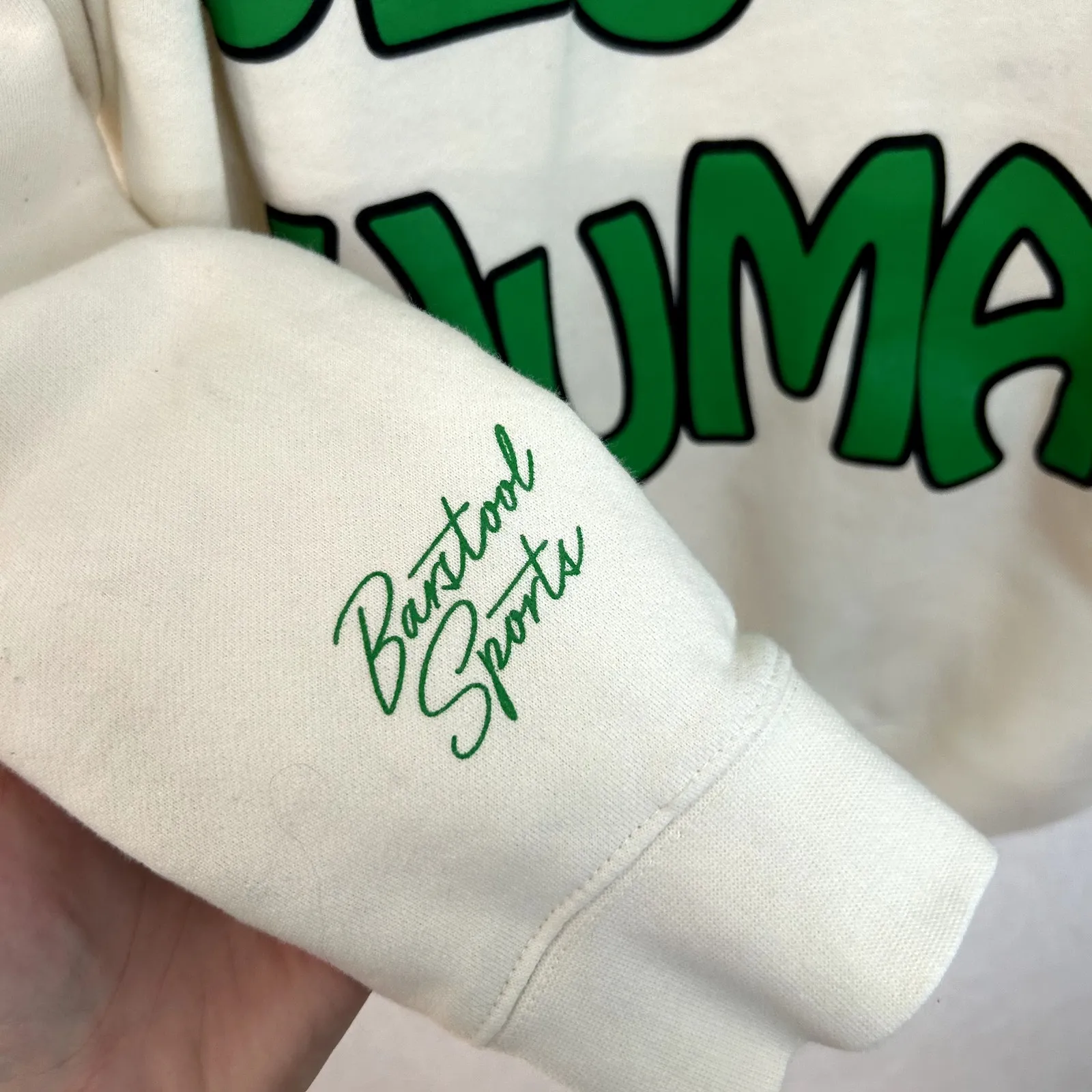 Barstool Sports x Stay Cool NYC Be A Decent Human Hoodie Size Medium - Image 7