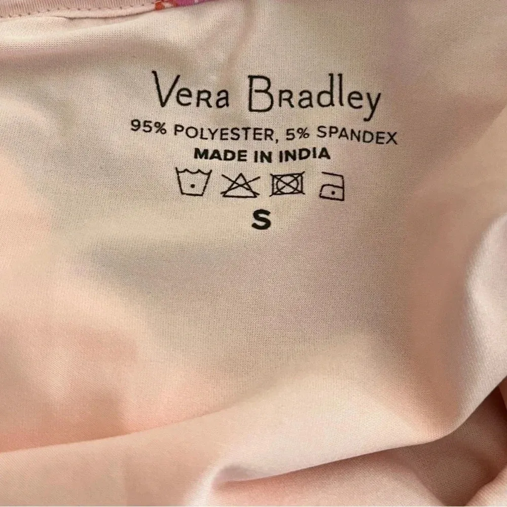 VERA BRADLEY Women's Pink Long Sleeve Shirt‎ Small | EUC - Image 6