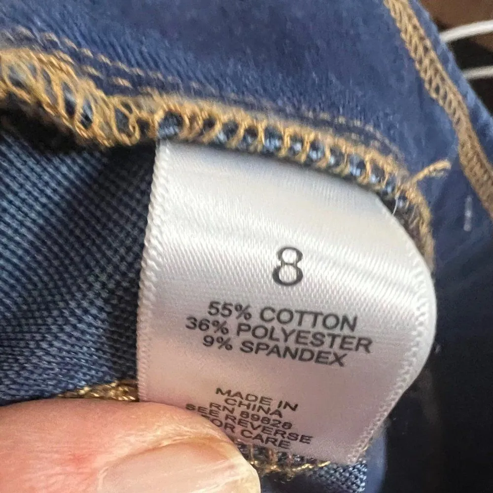 LOGO Lori Goldstein Pull On Jegging Size 8‎ Blue - Image 6