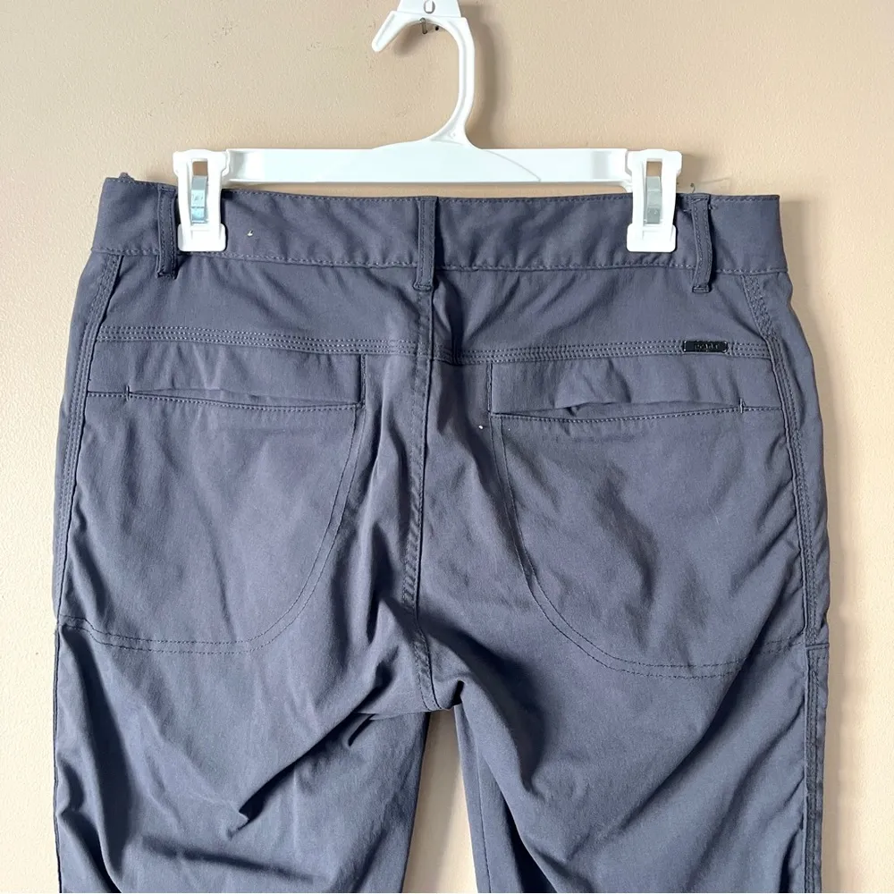 PRANA | Charcoal Gray Nylon Jogger Pants Sz 8 - Image 4