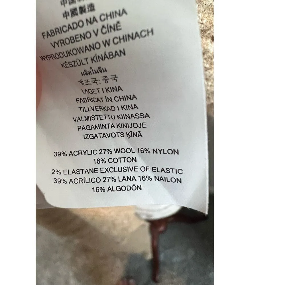 Michael Kors Women's Open Front Sweater Cardigan Medium - Image 7