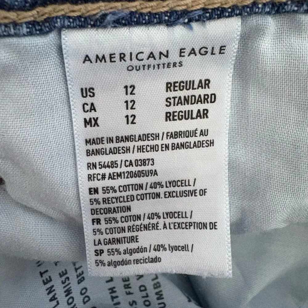American Eagle Super High-Rise Baggy Wide Leg Jean Size 12 - Image 10