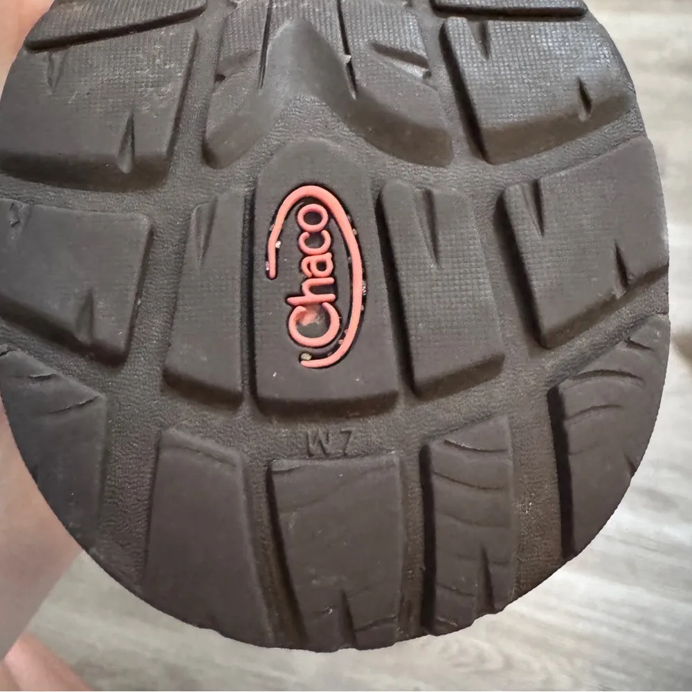 Chaco Eco Tread Z2 Sandals Outdoor Hiking Women’s 7 Peach Orange - Image 5