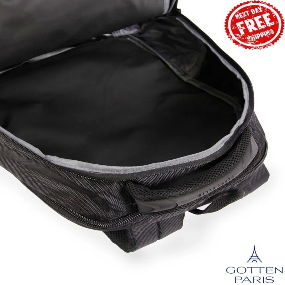 Laptop Backpack Black Women's Bag - Image 5