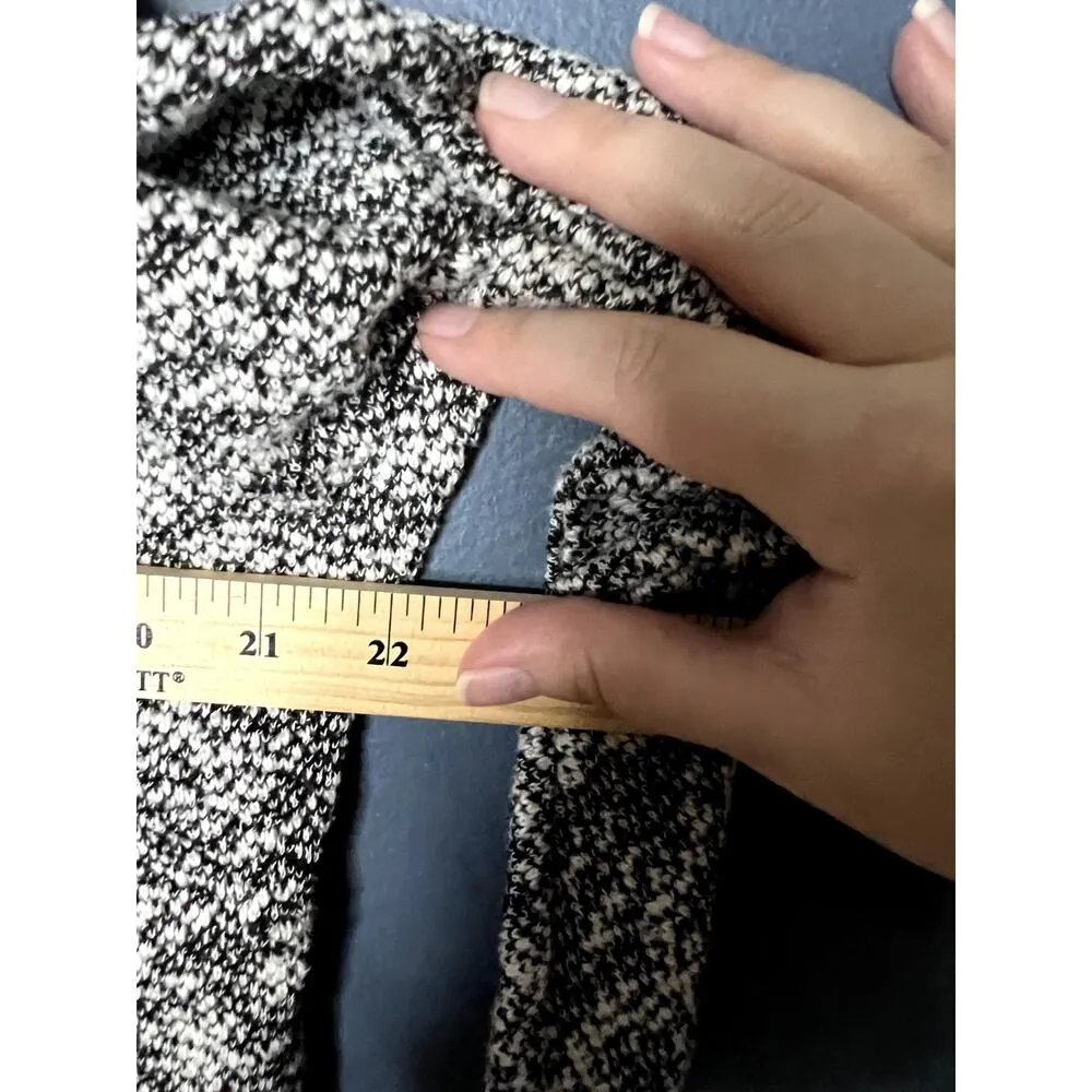 Vintage 2000s Womens Open Cardigan Size Small/Medium Y2K Crochet Whimsigoth Gray - Image 6