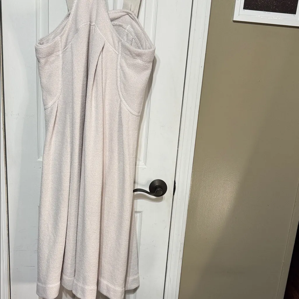 FP Beach Cream Textured Overalls - Image 5