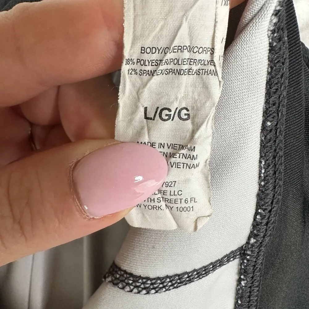 Reebok Multicolor Camo Print Athletic Leggings Women's Large - Image 5