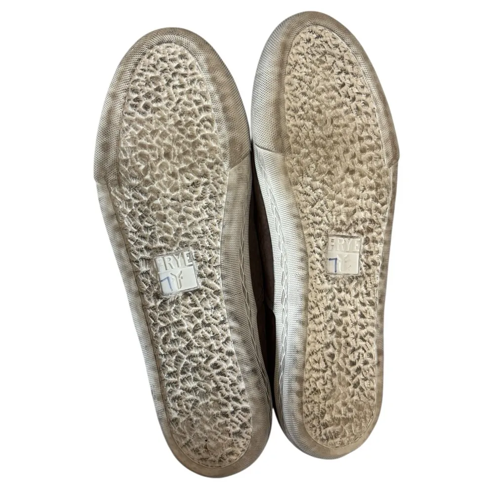 Frye Mindy Slip On Leather Loafer in Brown - Size 10 - Image 8