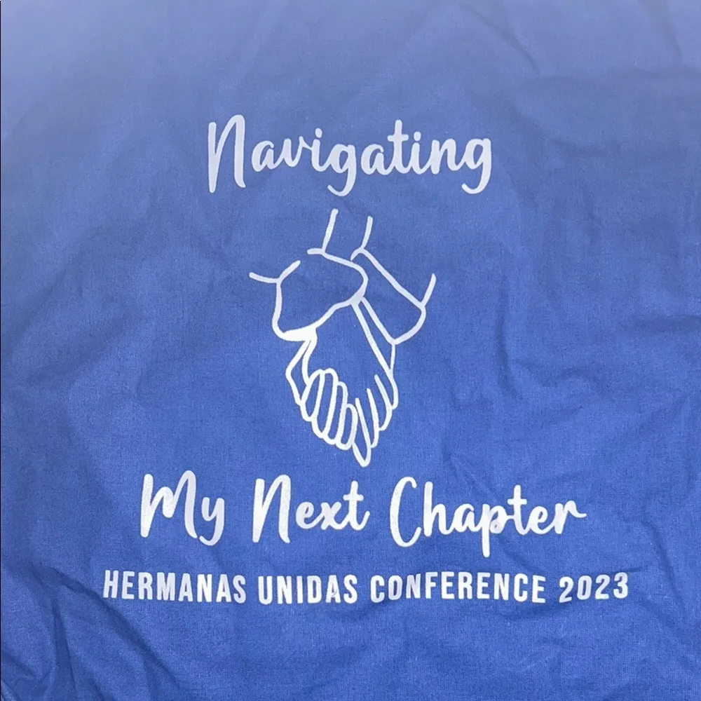 Navigating My next chapter Tote Bag Blue - Image 2