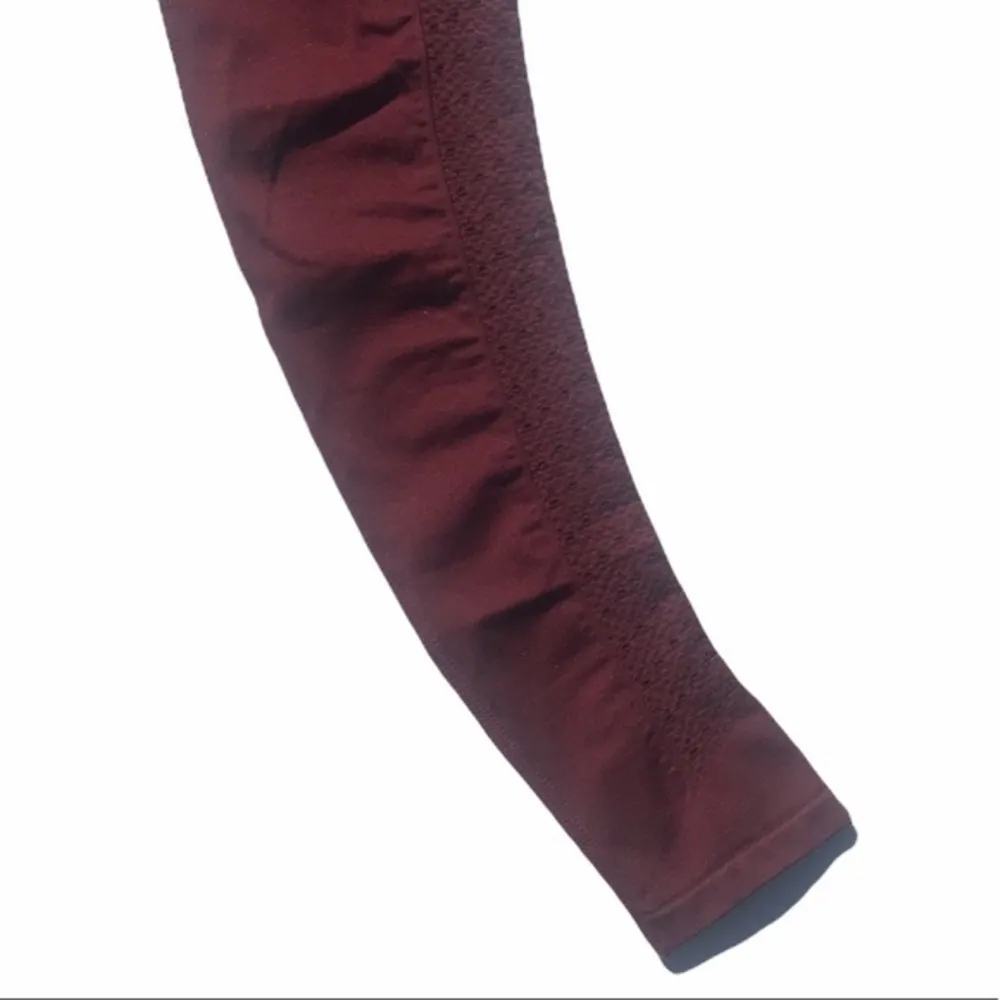 Fabletics Sync Perforated 7/8  Rust Leggings - Image 7