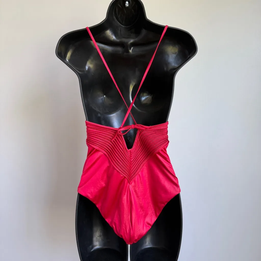 La Perla‎ sz 12 red one piece swimsuit - Image 7