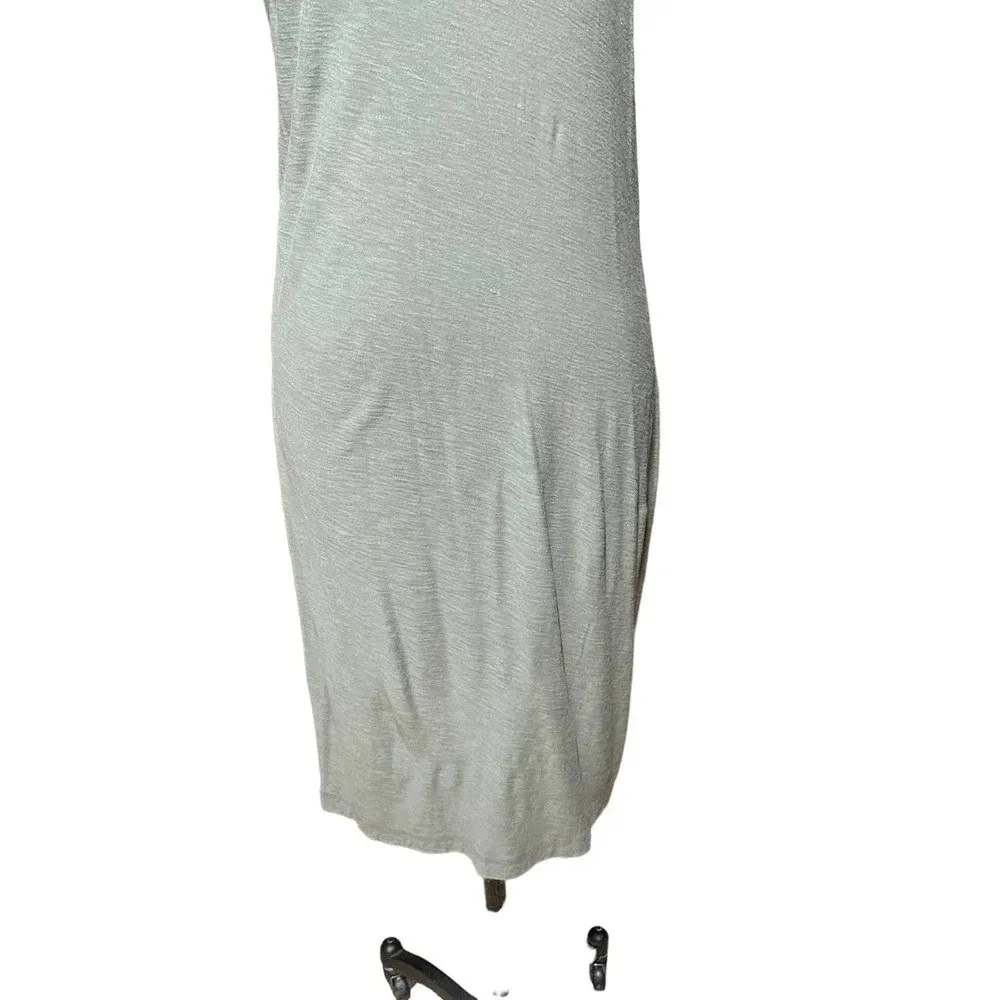 James Perse Scoop‎ Back Tank Dress Artillary Green Size 3 / US Large - Image 5