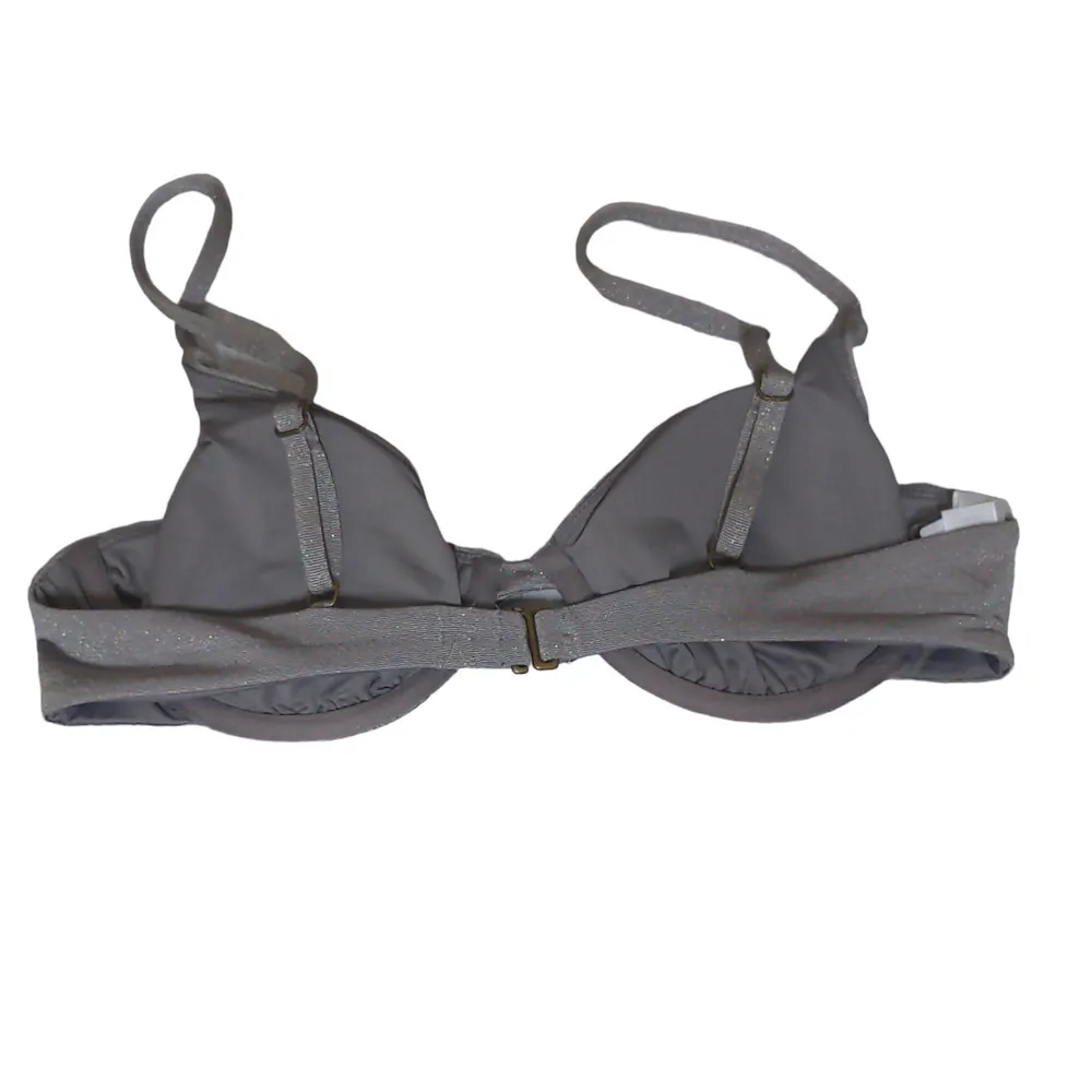 Andie Swim The Sicily Top Silver Bikini S - Image 4