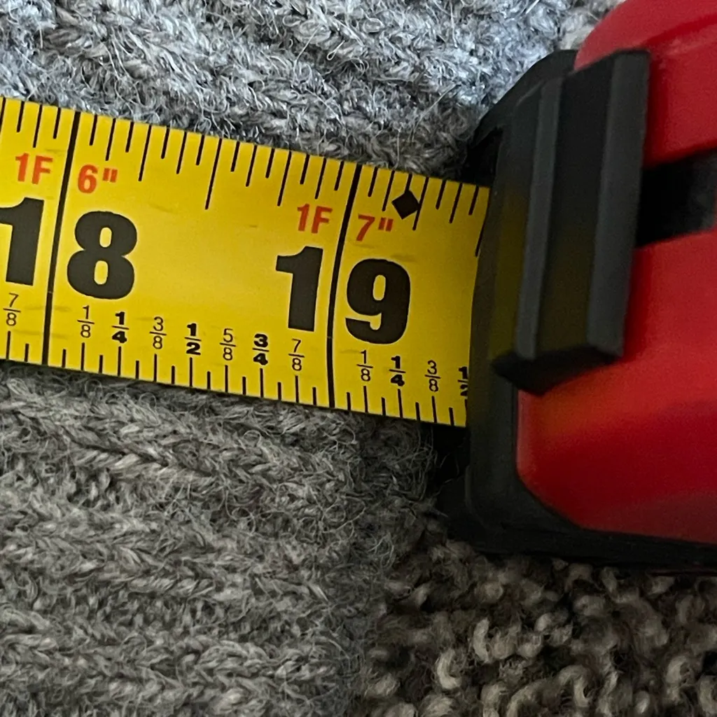 Old Navy Gray Ribbed Long Sleeve Pullover Crewneck Sweater XL - Image 9