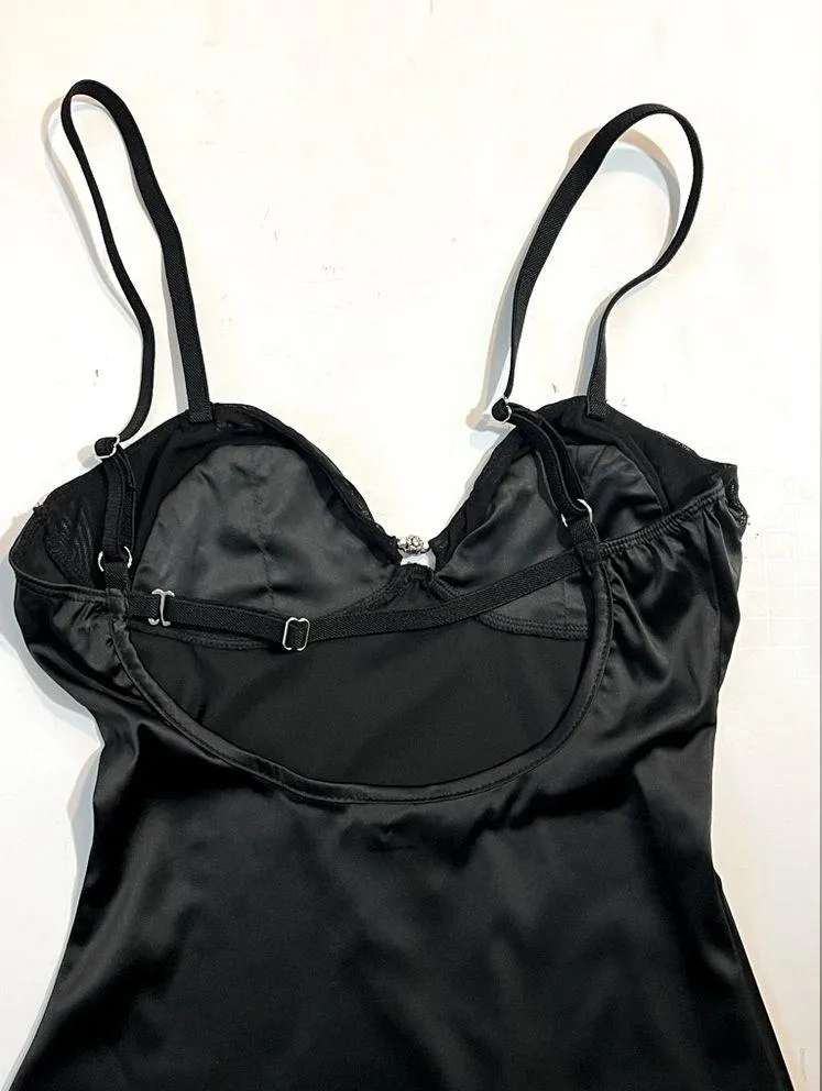 NWT OW collection Skyler Dress in Black Caviar, size XS - Image 5