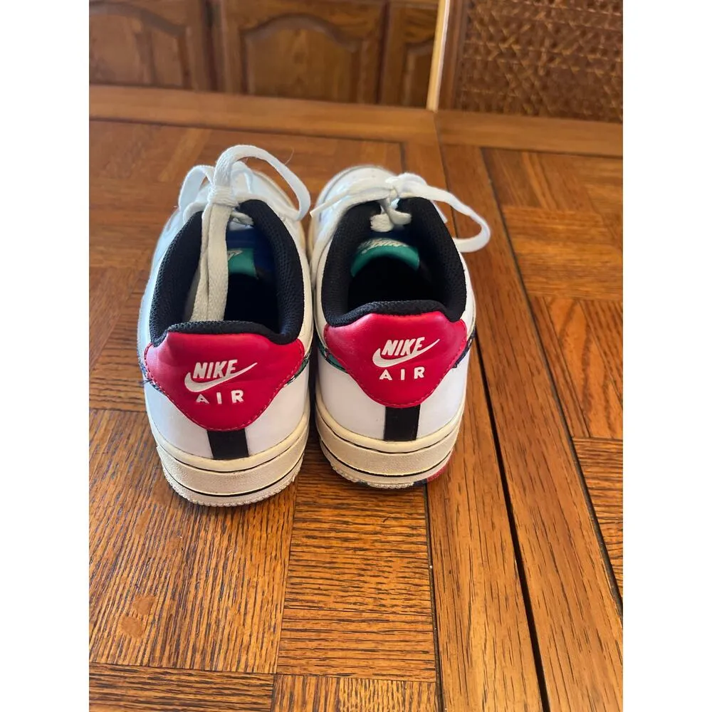 Nike Air Force One Low crayon white sneaker size 5 - Image 4